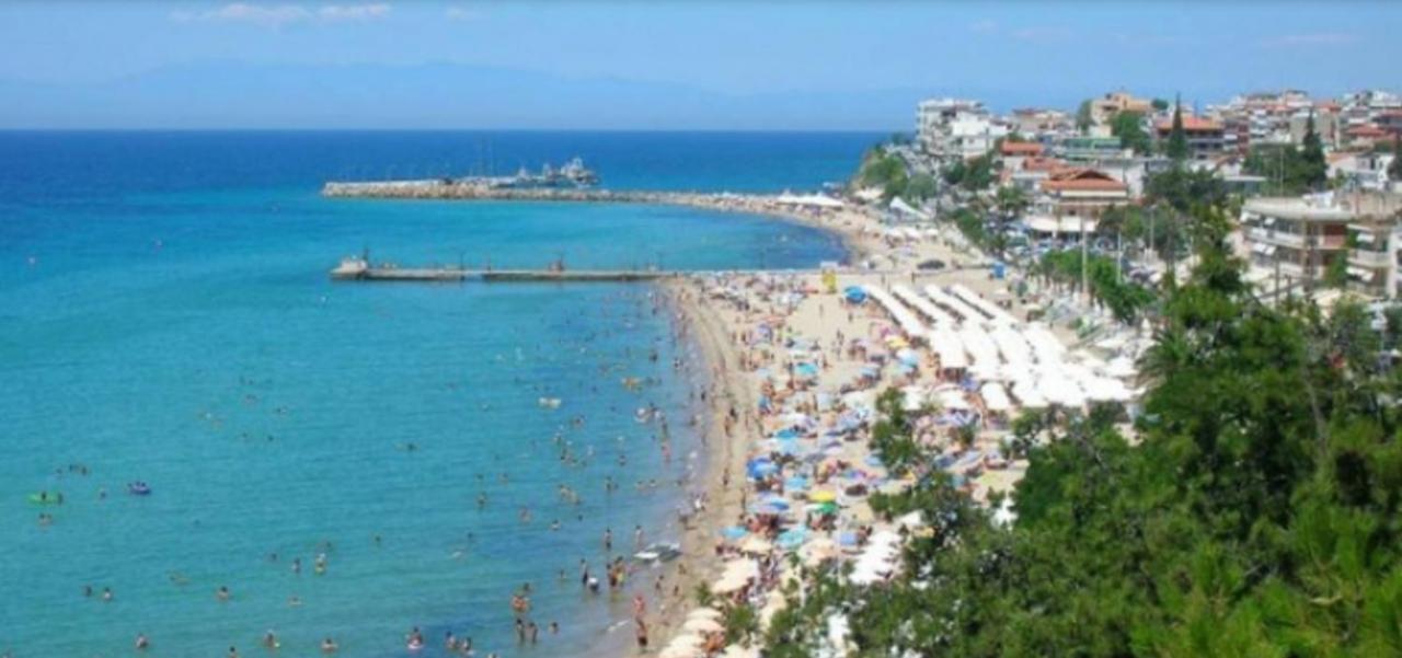Cozy & Cool Apartment N1 30M From Sea Nea Kallikrateia ภายนอก รูปภาพ